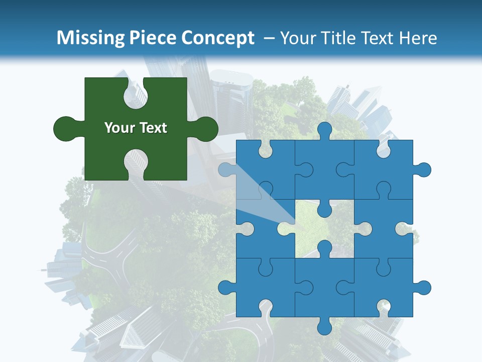 Architecture Metropolis Office PowerPoint Template