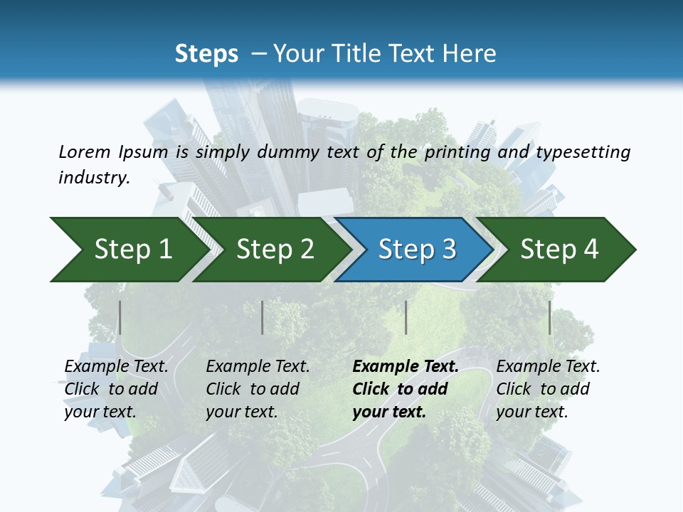 Architecture Metropolis Office PowerPoint Template
