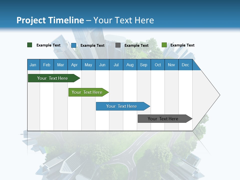 Architecture Metropolis Office PowerPoint Template