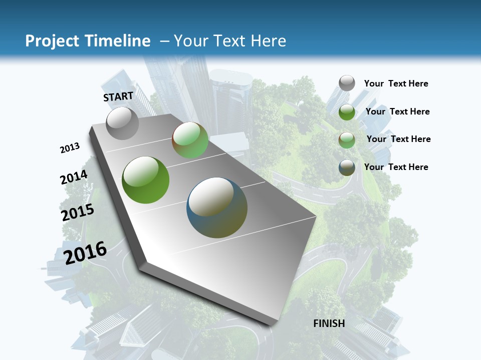 Architecture Metropolis Office PowerPoint Template