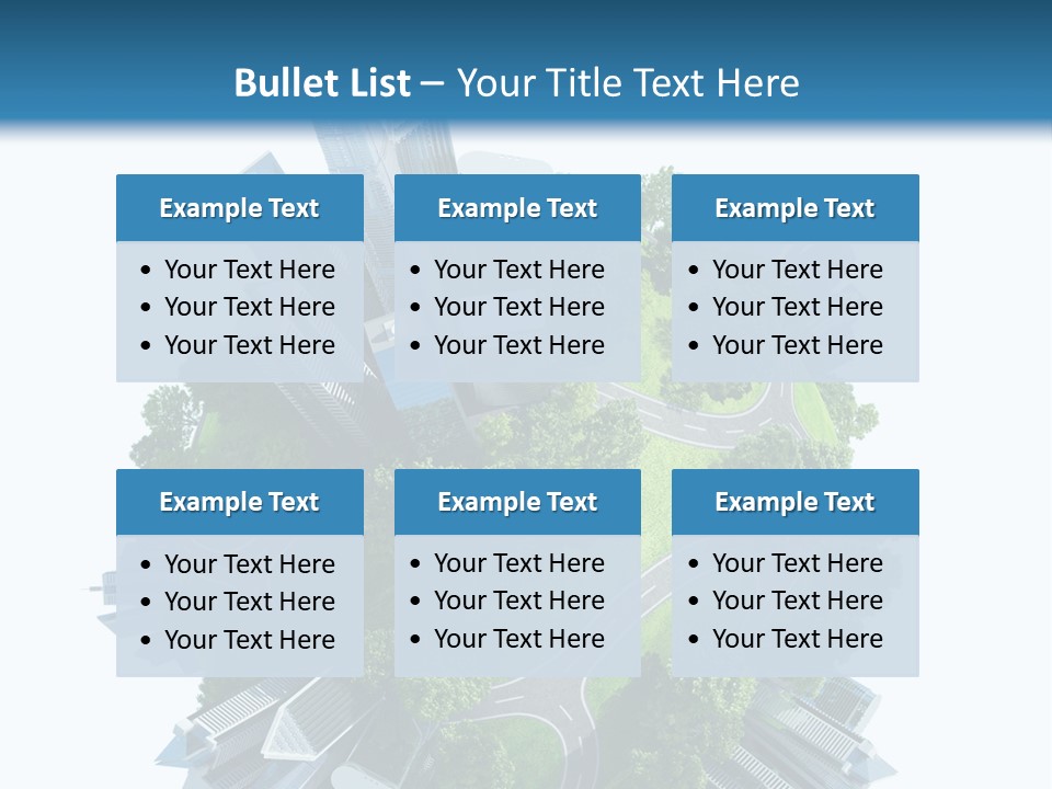Architecture Metropolis Office PowerPoint Template