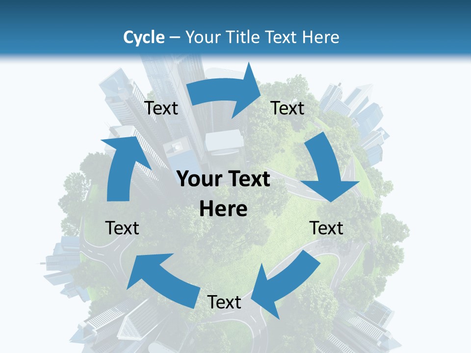Architecture Metropolis Office PowerPoint Template