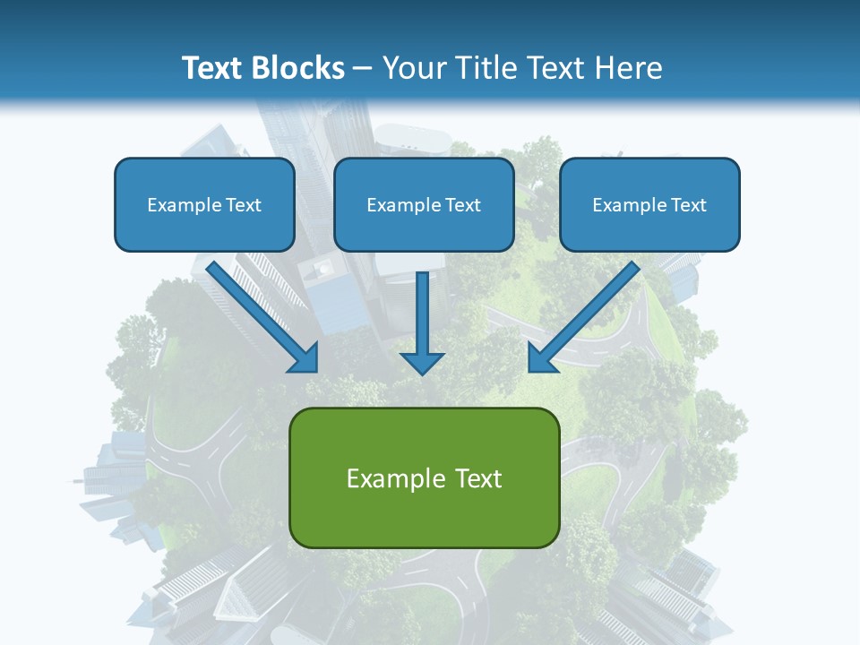 Architecture Metropolis Office PowerPoint Template