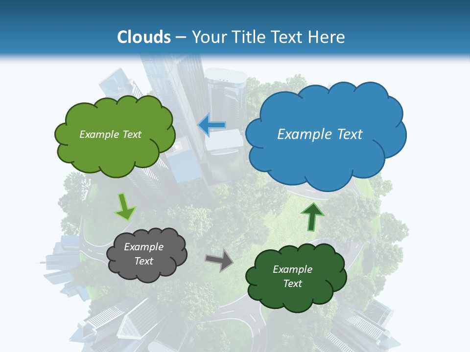 Architecture Metropolis Office PowerPoint Template