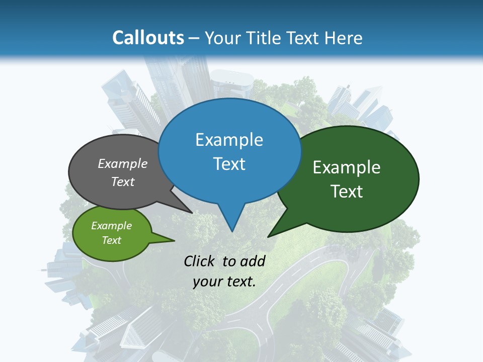 Architecture Metropolis Office PowerPoint Template