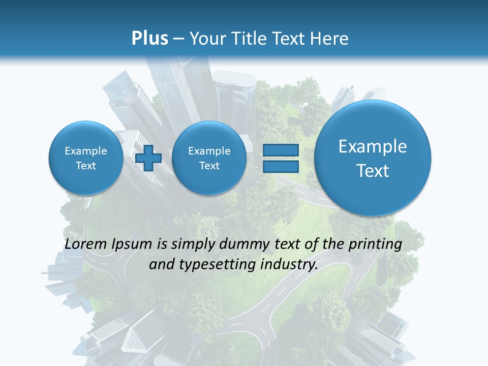 Architecture Metropolis Office PowerPoint Template