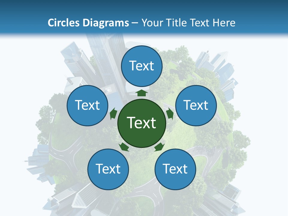 Architecture Metropolis Office PowerPoint Template