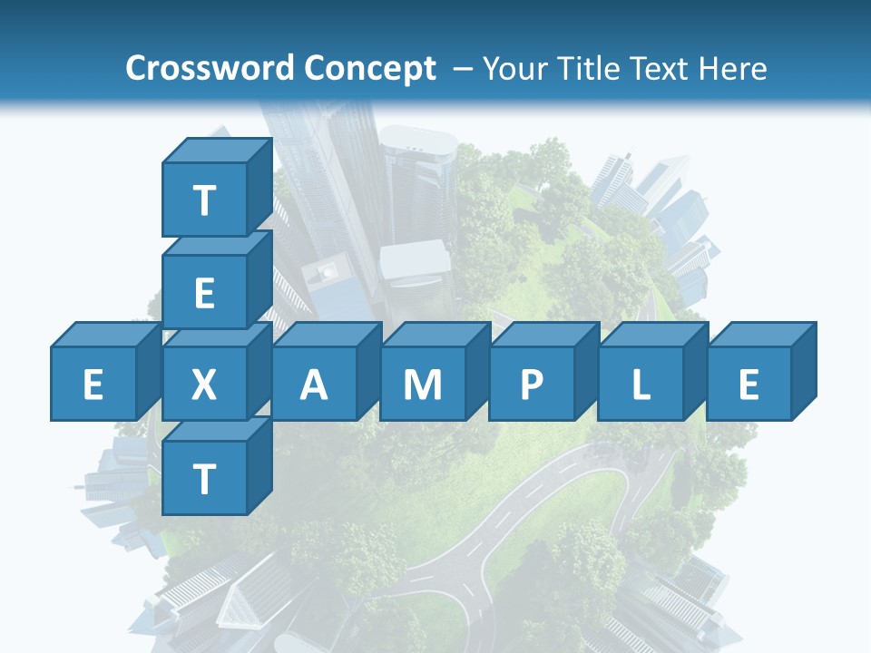 Architecture Metropolis Office PowerPoint Template
