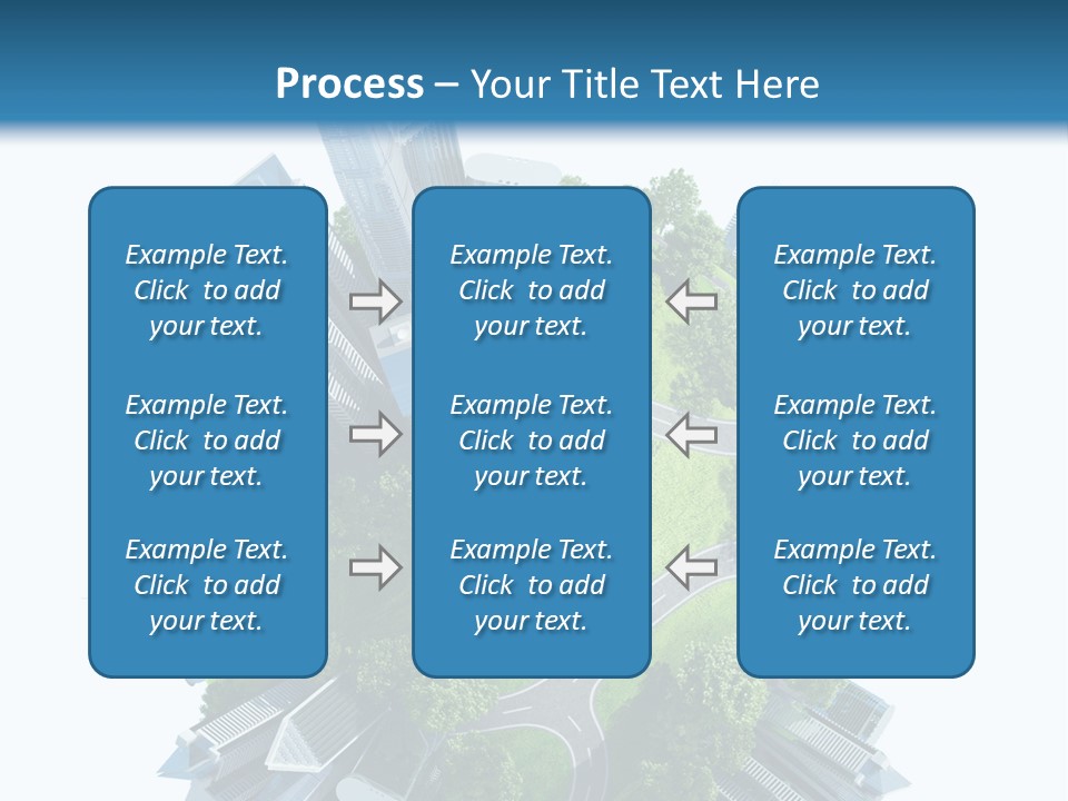Architecture Metropolis Office PowerPoint Template