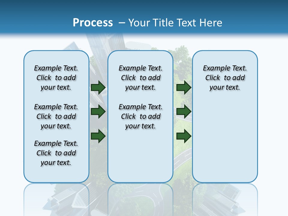 Architecture Metropolis Office PowerPoint Template