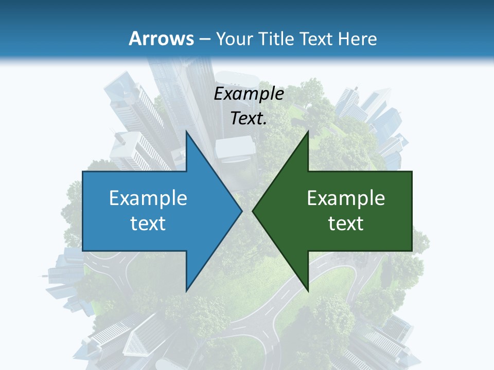 Architecture Metropolis Office PowerPoint Template