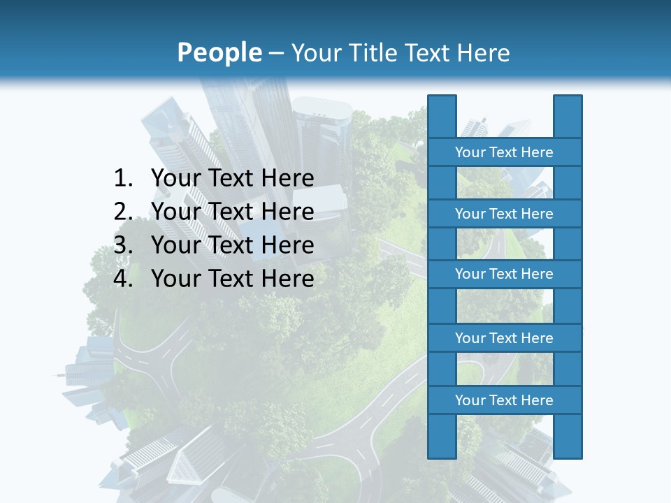 Architecture Metropolis Office PowerPoint Template