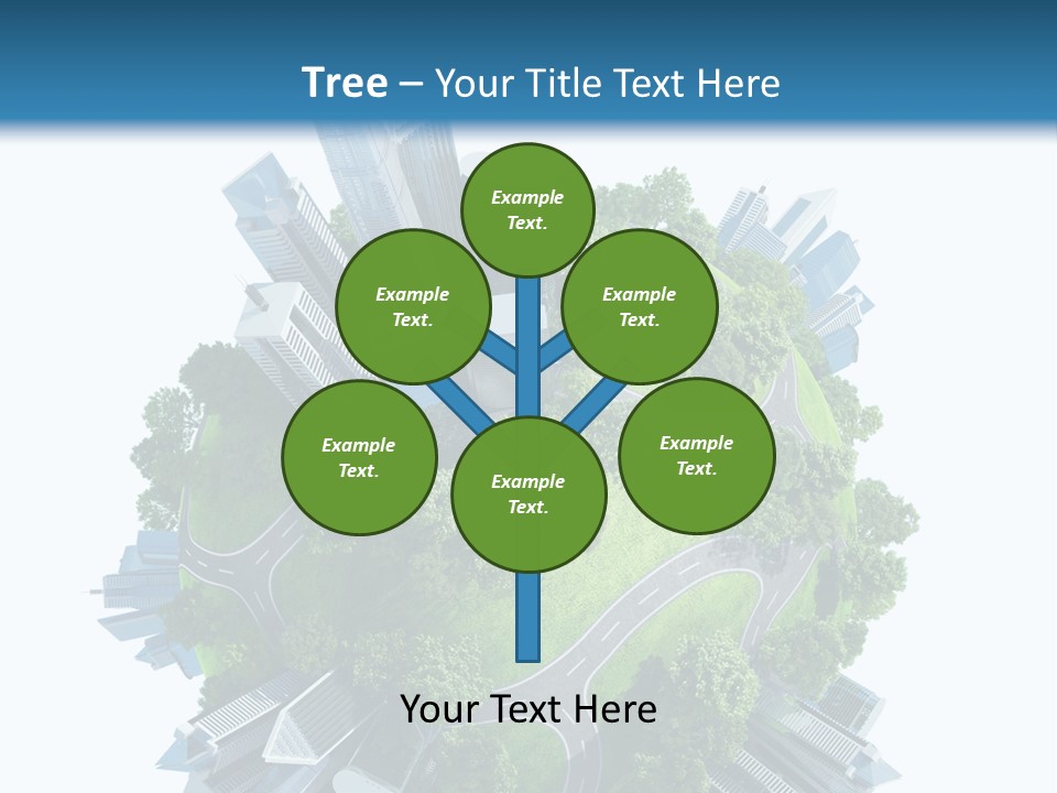 Architecture Metropolis Office PowerPoint Template