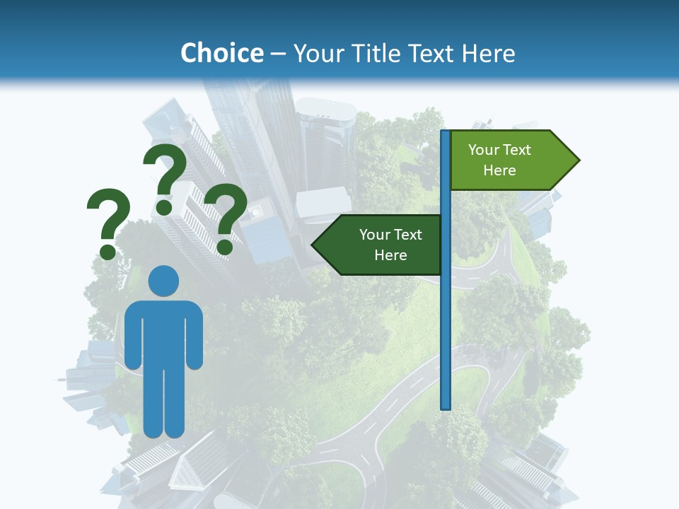 Architecture Metropolis Office PowerPoint Template