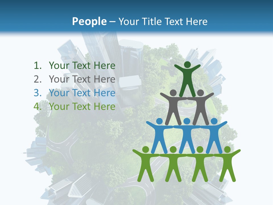 Architecture Metropolis Office PowerPoint Template