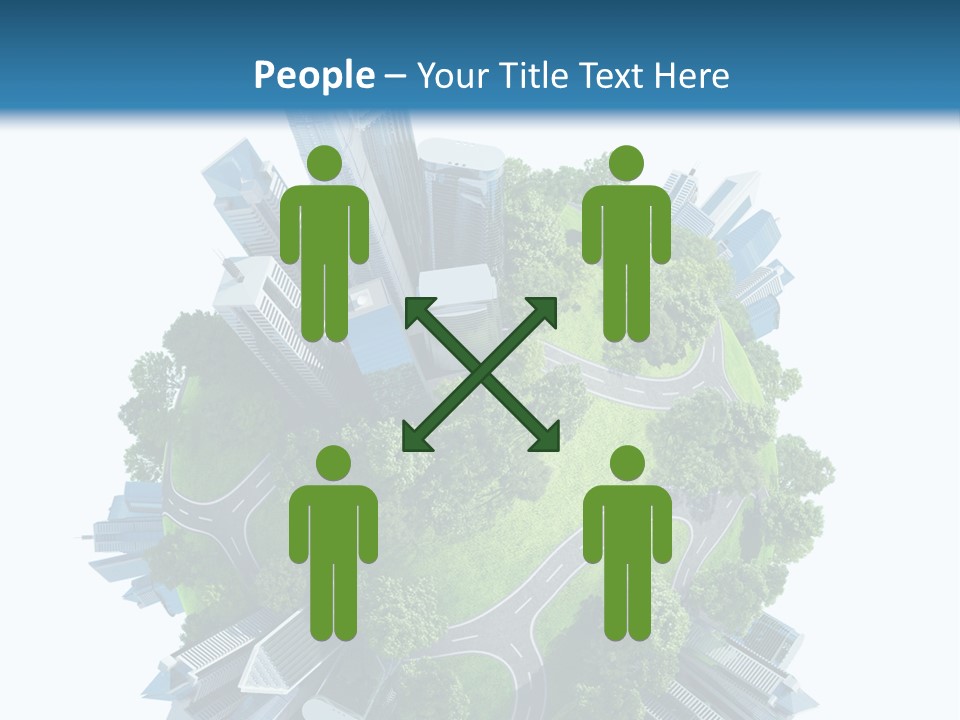 Architecture Metropolis Office PowerPoint Template