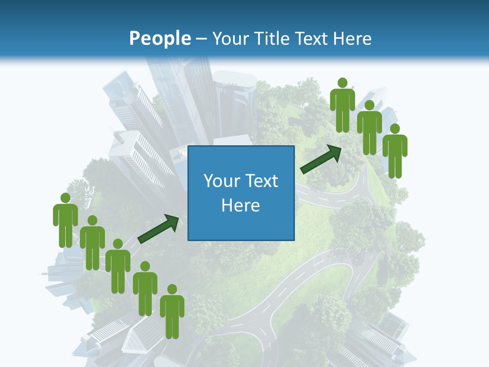 Architecture Metropolis Office PowerPoint Template