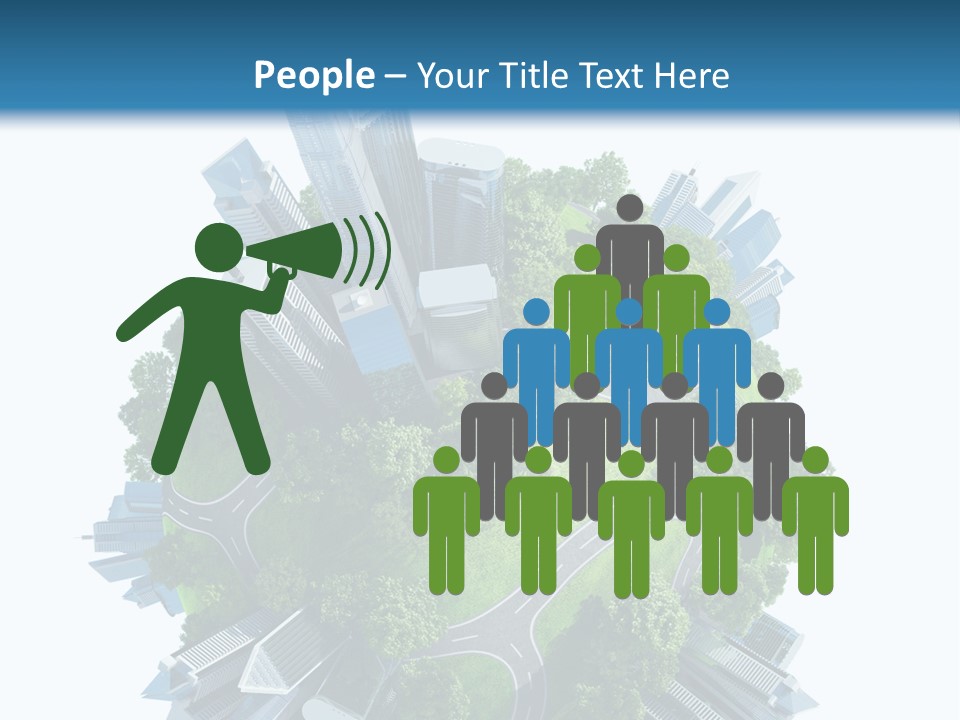 Architecture Metropolis Office PowerPoint Template