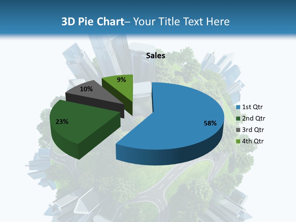 Architecture Metropolis Office PowerPoint Template