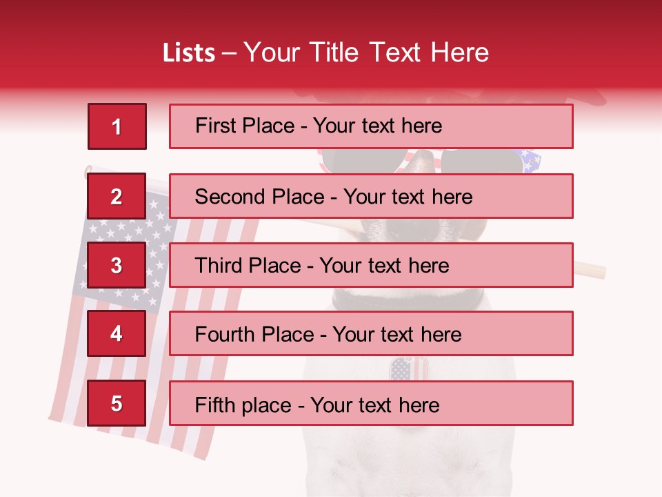 States Honor Pretty PowerPoint Template