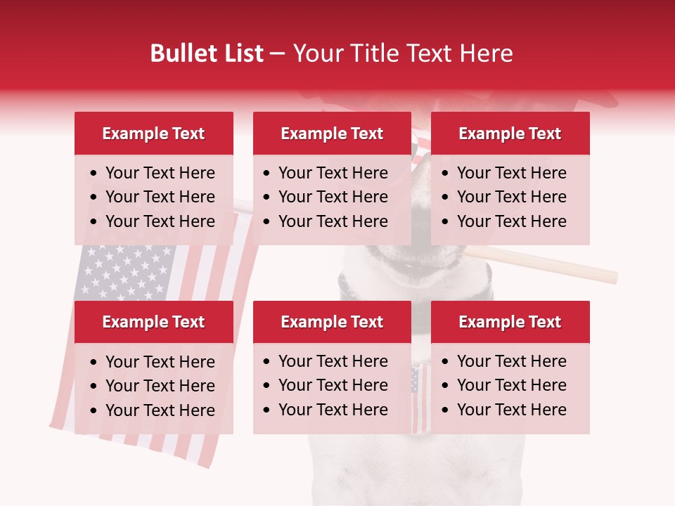 States Honor Pretty PowerPoint Template