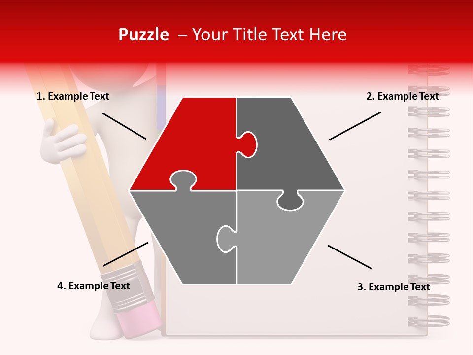 Diary Book Memo PowerPoint Template