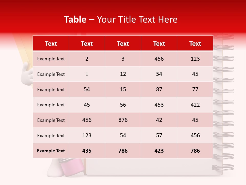 Diary Book Memo PowerPoint Template