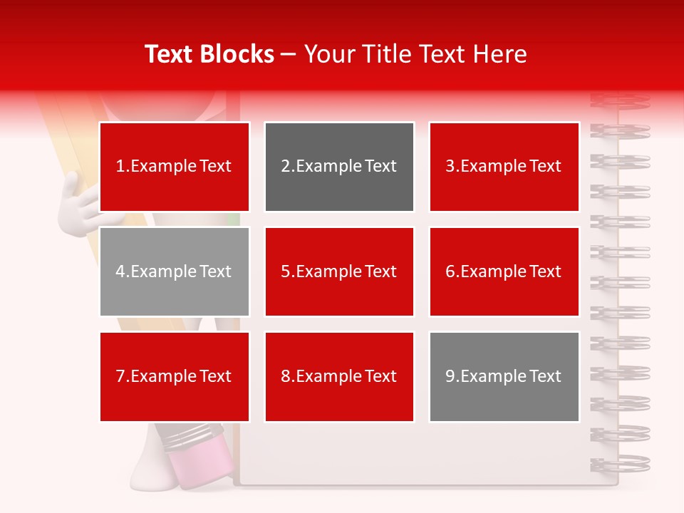 Diary Book Memo PowerPoint Template