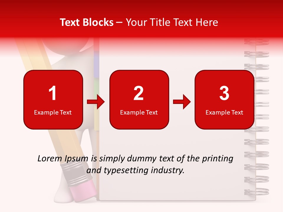 Diary Book Memo PowerPoint Template