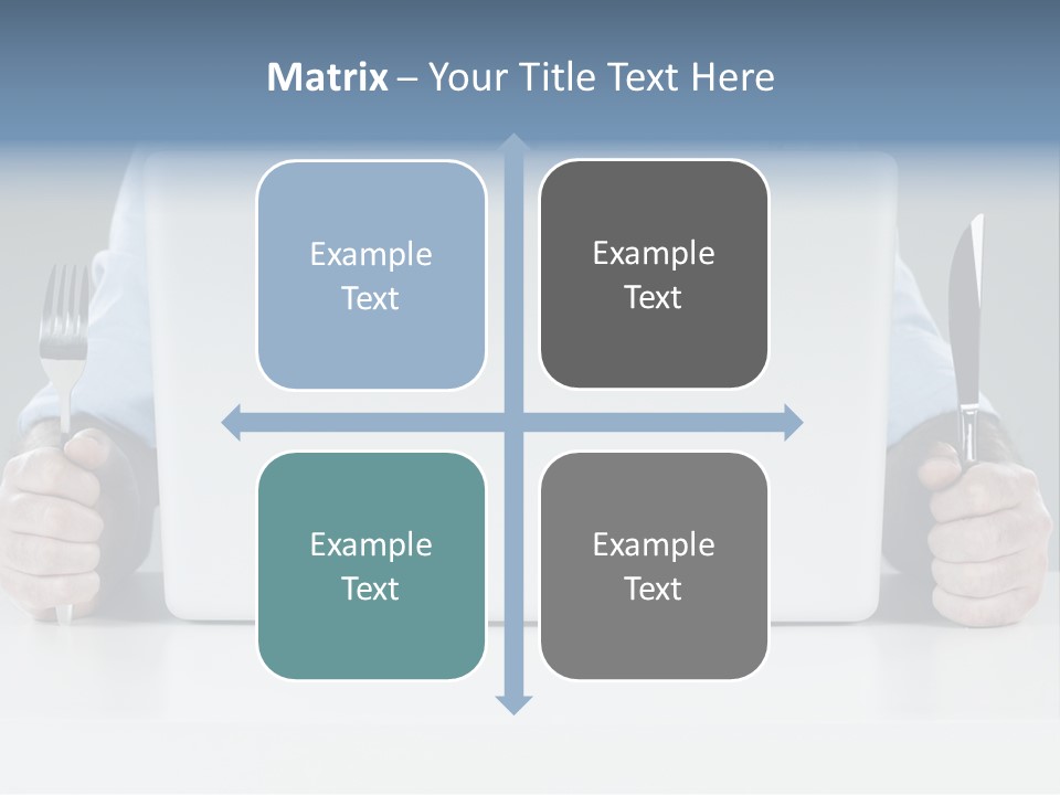 Technology Lunch Interaction PowerPoint Template