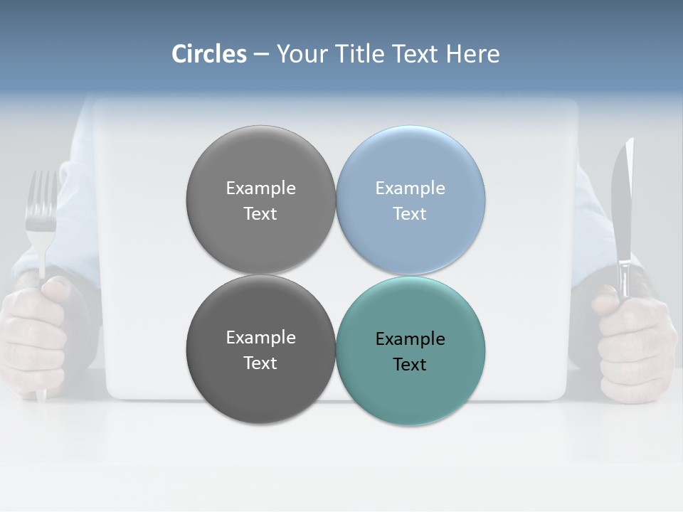 Technology Lunch Interaction PowerPoint Template