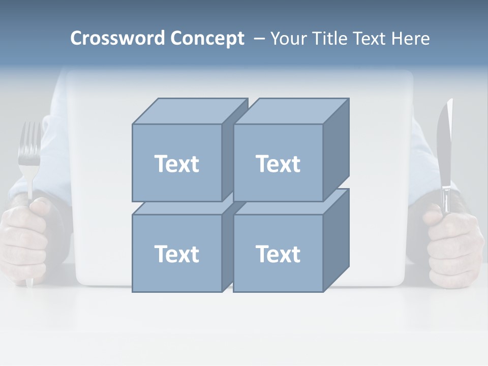 Technology Lunch Interaction PowerPoint Template
