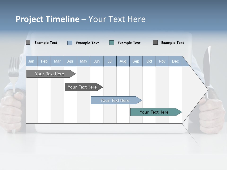 Technology Lunch Interaction PowerPoint Template