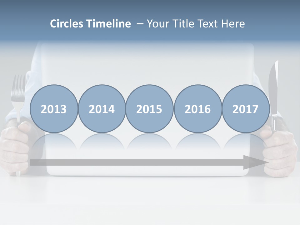 Technology Lunch Interaction PowerPoint Template