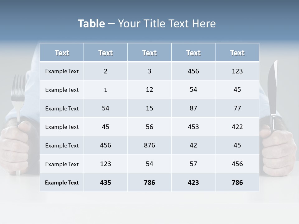 Technology Lunch Interaction PowerPoint Template