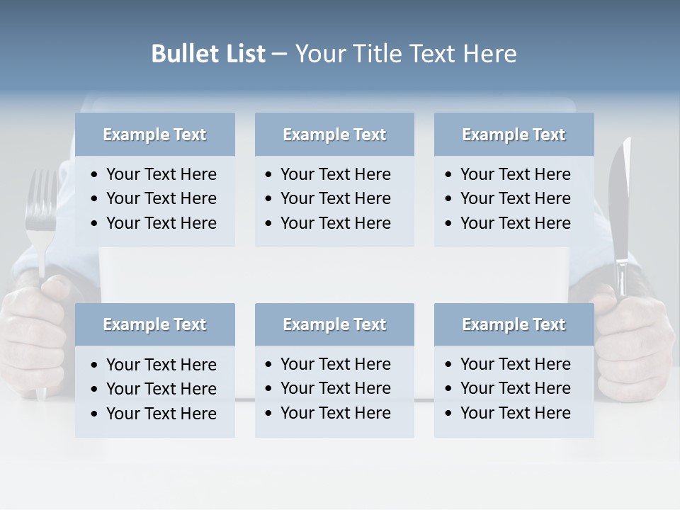 Technology Lunch Interaction PowerPoint Template