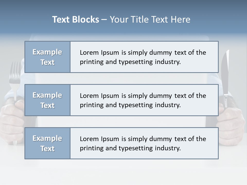 Technology Lunch Interaction PowerPoint Template