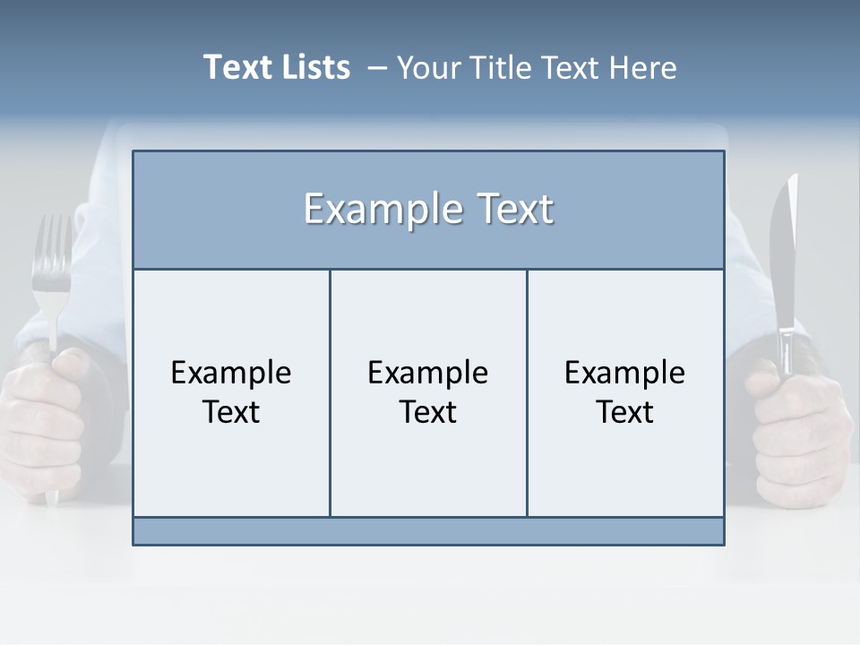 Technology Lunch Interaction PowerPoint Template
