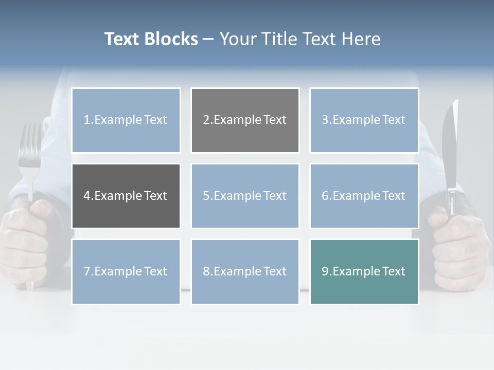 Technology Lunch Interaction PowerPoint Template