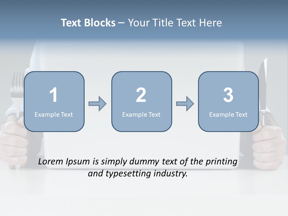 Technology Lunch Interaction PowerPoint Template