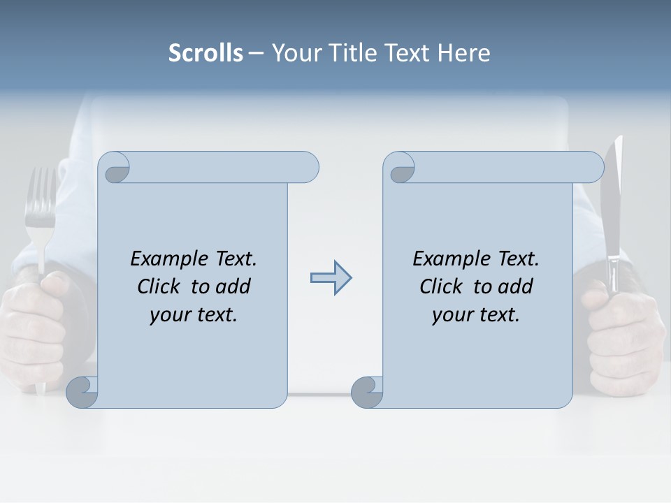Technology Lunch Interaction PowerPoint Template