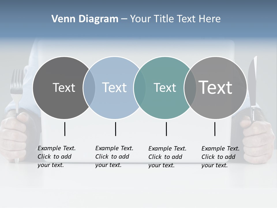 Technology Lunch Interaction PowerPoint Template