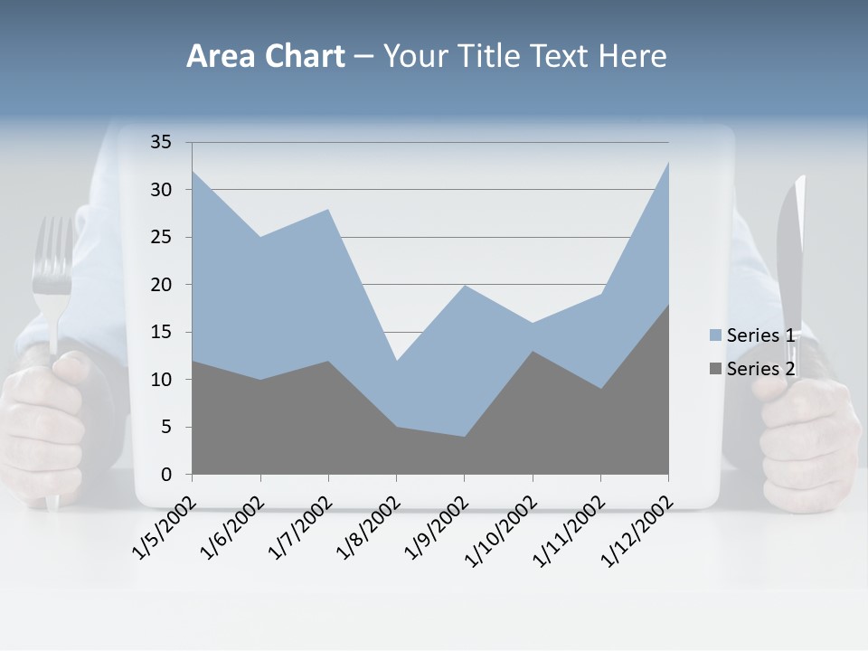 Technology Lunch Interaction PowerPoint Template