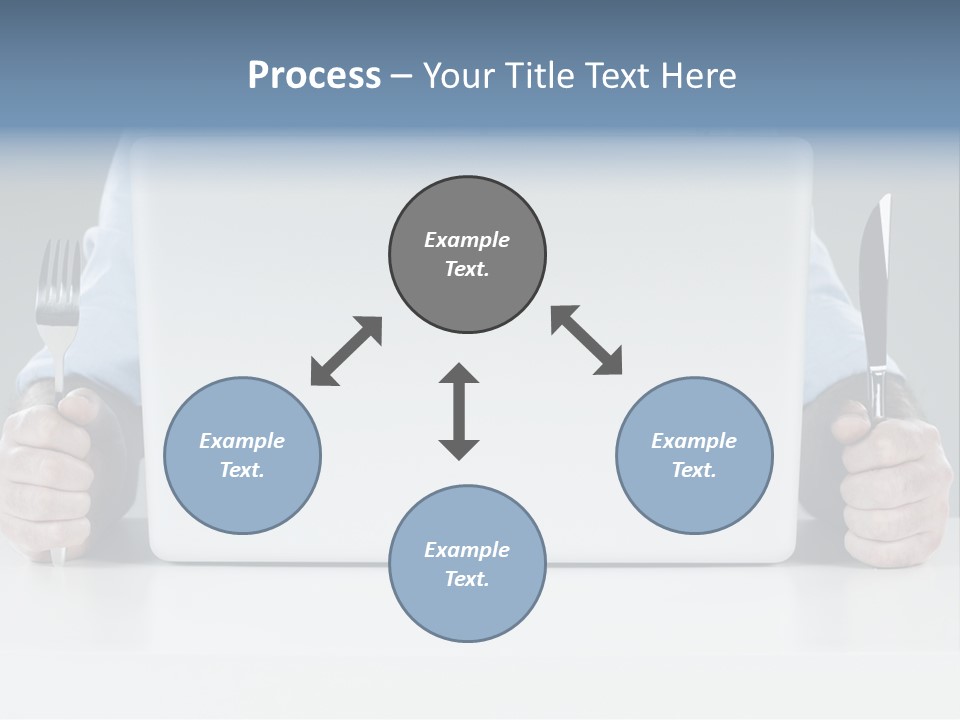 Technology Lunch Interaction PowerPoint Template