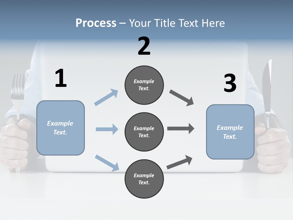 Technology Lunch Interaction PowerPoint Template