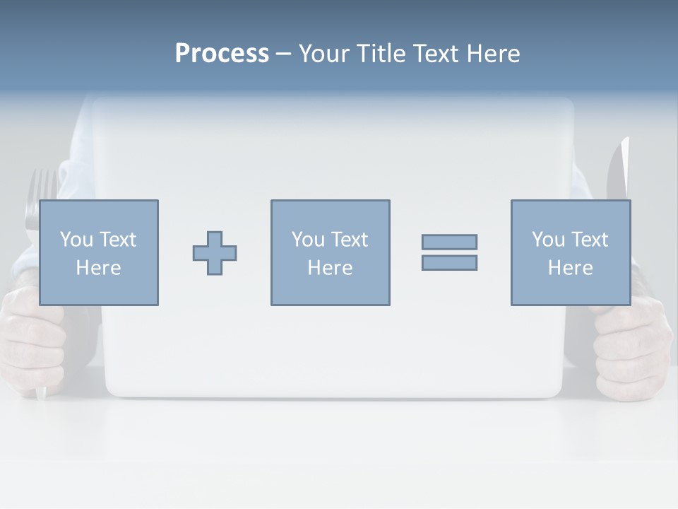 Technology Lunch Interaction PowerPoint Template
