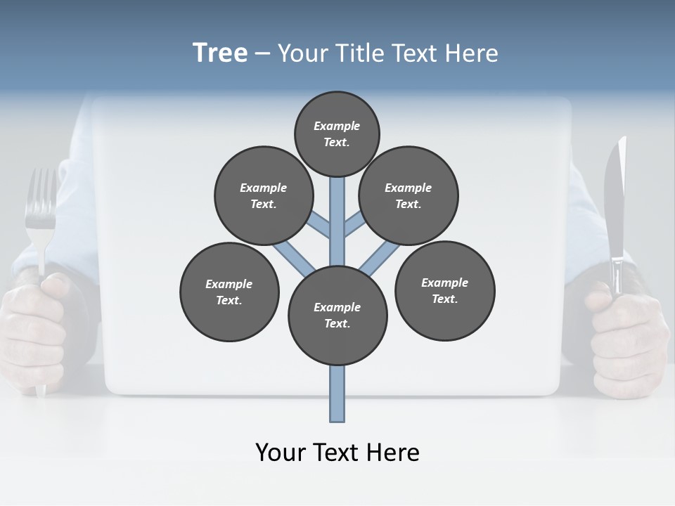 Technology Lunch Interaction PowerPoint Template
