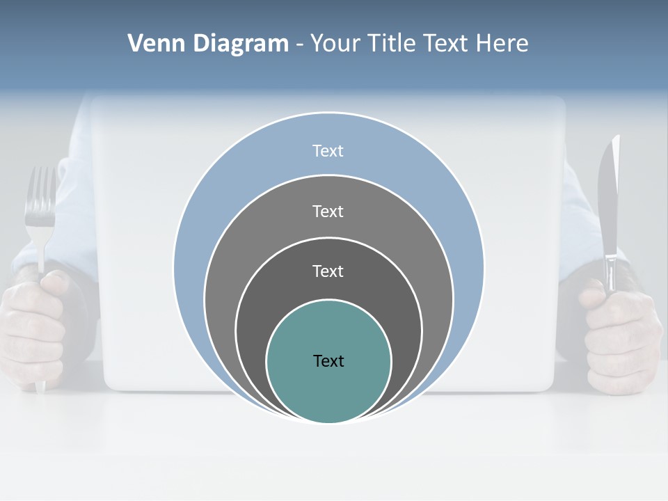 Technology Lunch Interaction PowerPoint Template