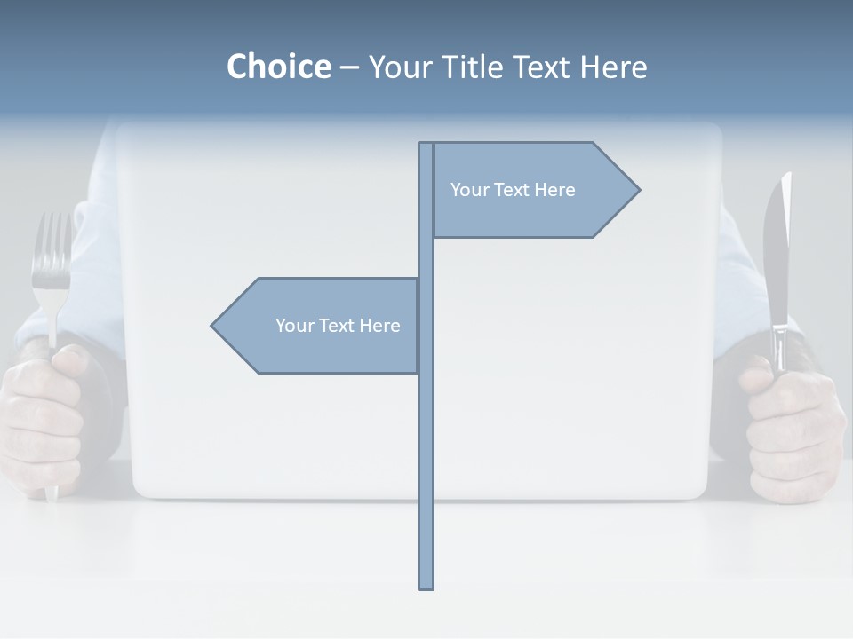 Technology Lunch Interaction PowerPoint Template