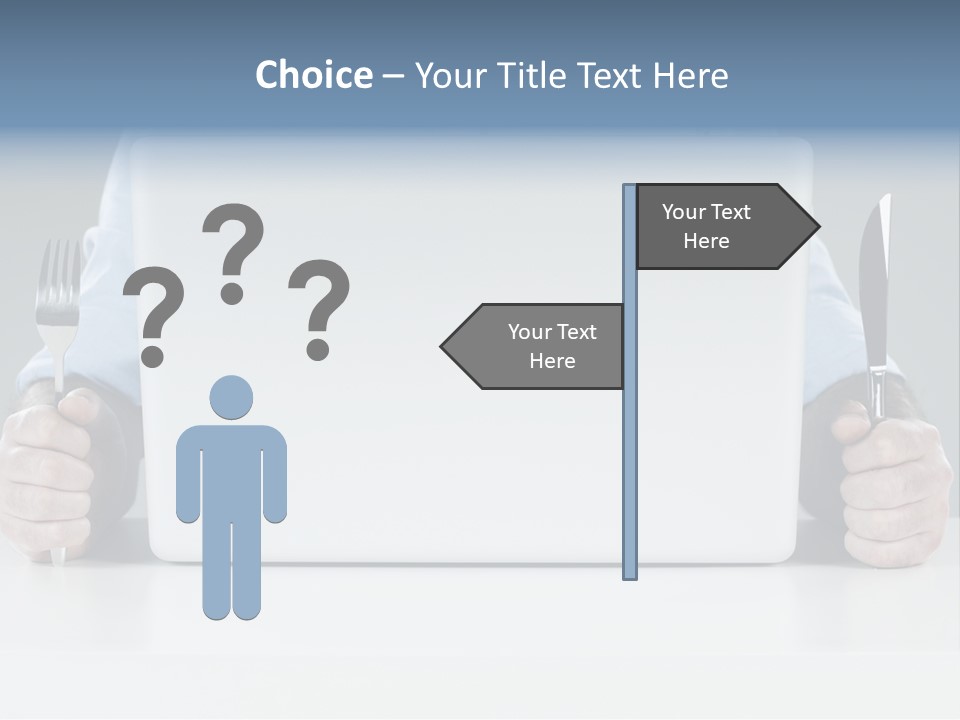 Technology Lunch Interaction PowerPoint Template